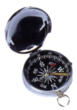 metal compass