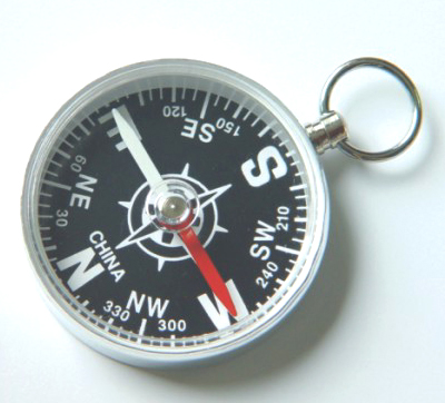 metal compass