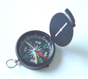 metal compass