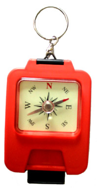 key chain compass