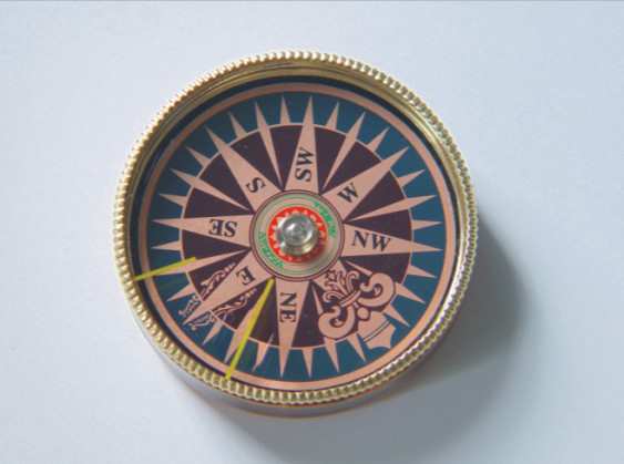 Metal compass